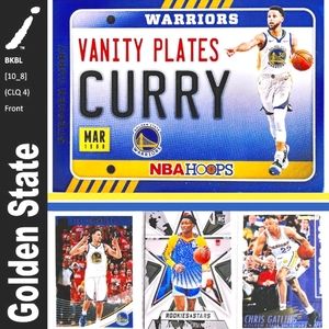 Golden State Warriors 6 Card Lot - BKBL [10_8]